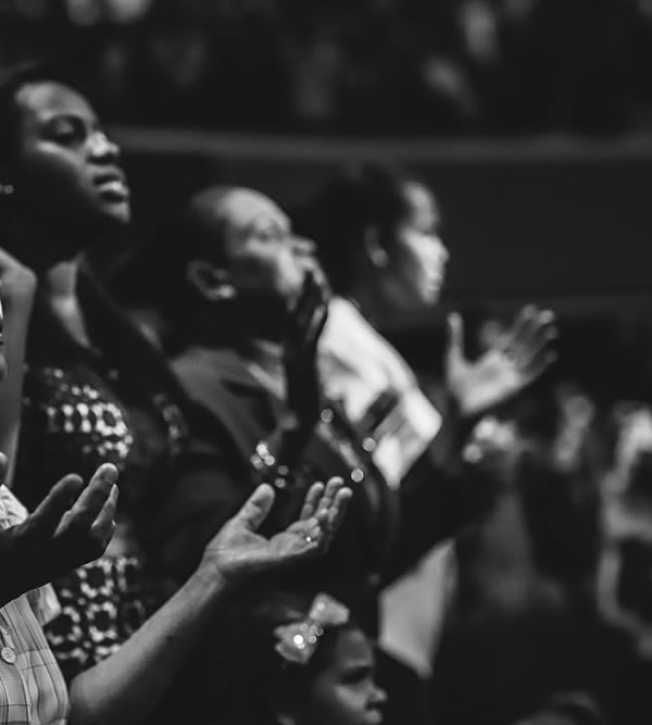 Grace Nation congregation worshipping during church service